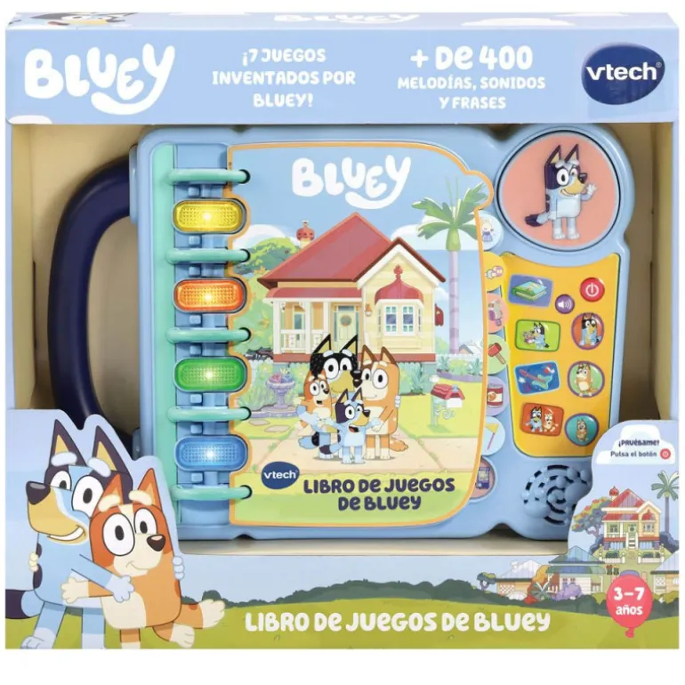 VTech Libro de Juegos de Bluey