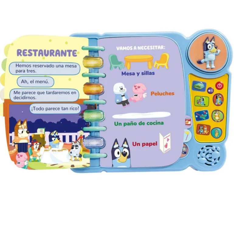 VTech Libro de Juegos de Bluey