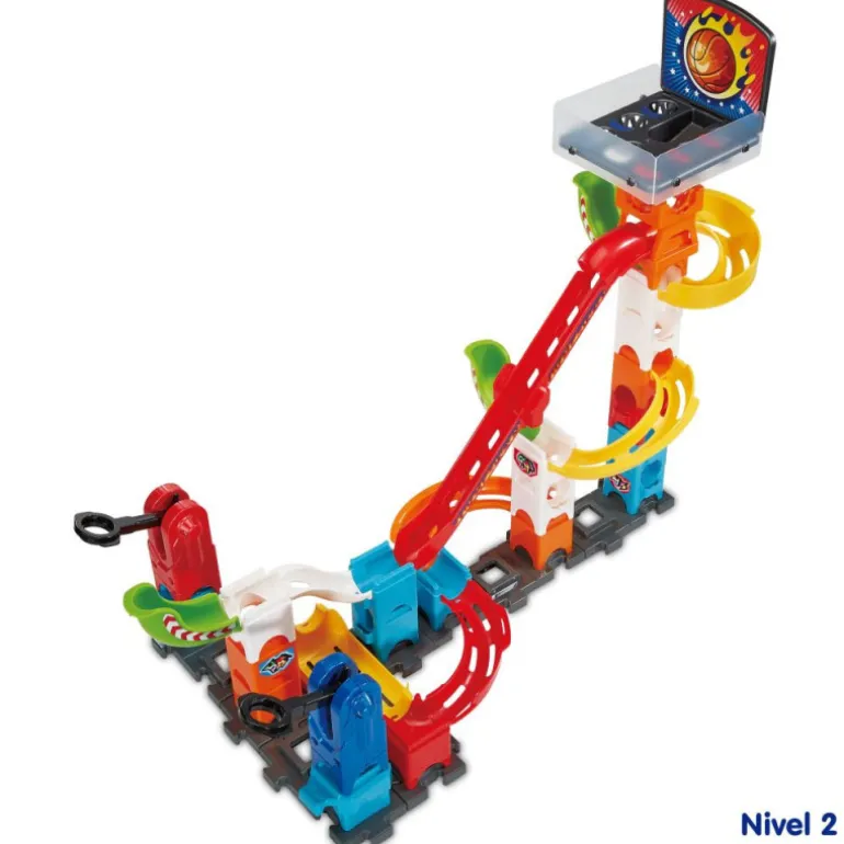 VTech Marble Rush Canasta de Basket Circuito de Canicas Interactivo