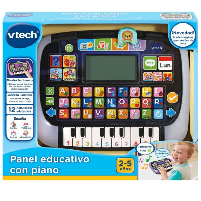 VTech Panel Educativo con Piano Tablet Infantil Multi-App