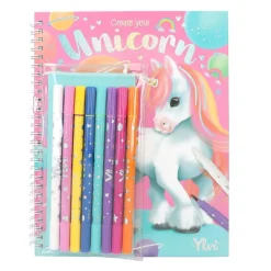 Ylvi Libro de Colorear con Rotuladores de Punta Doble