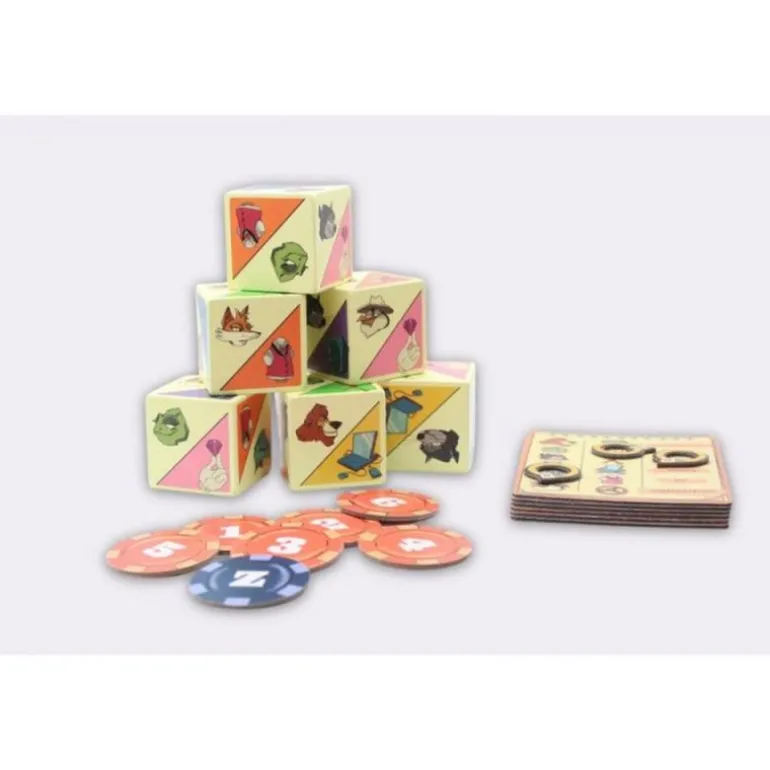 Zacatrus Zoogitives Juego de Mesa